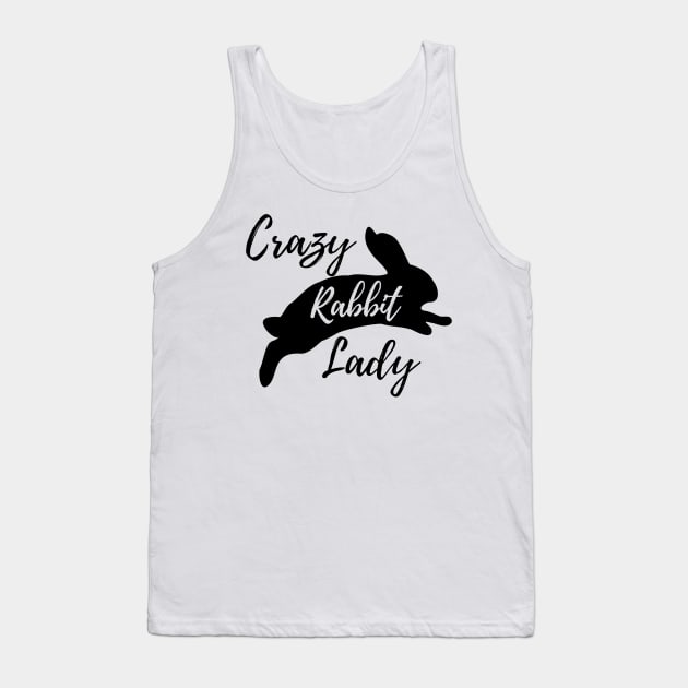 Crazy Rabbit Lady Tank Top by Steph Elle